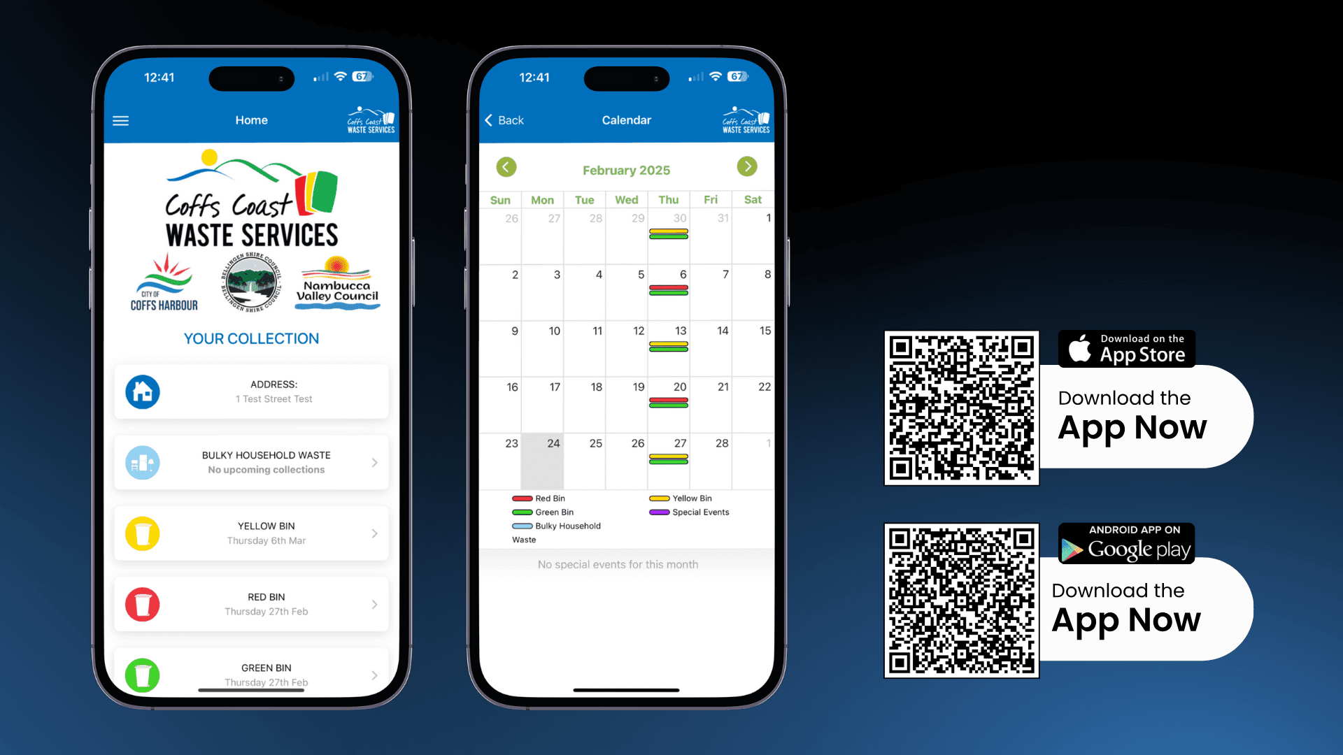 Coffs Coast Waste Services App Live